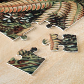 Vintage Ernst Haeckel Palm Trees Poster Legpuzzel (Zijkant)