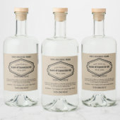 Vintage Essential Oil Apothecary Étiquettes (Bouteilles)