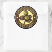 Vintage Étiquette de Pecans frais Modèle (Sac)