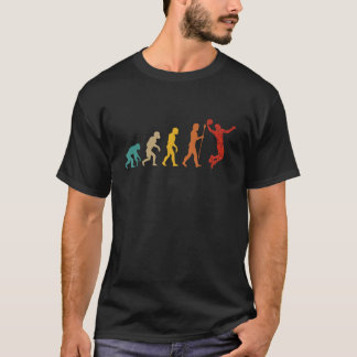 Vintage Evolution Kostuum Basketbalspeler Fan Tr T-shirt