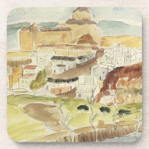 Vintage Expressionisme, Almeria door Walter Gramat Onderzetter