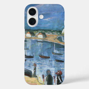 Vintage Expressionisme, Hidensee door Walter Grama iPhone 16 Hoesje
