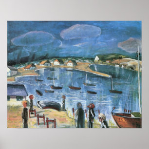 Vintage Expressionisme, Hidensee door Walter Grama Poster