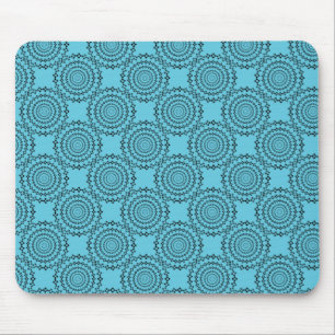 Vintage Fab-muismat, turquoise Muismat
