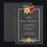 Vintage Faire-part de mariage floral Chalkboard<br><div class="desc">Une invitation romantique à la fête de mariage Chalkboard. Idéal pour une réception uniquement ou une fête après le mariage. Vous pouvez customiser ou supprimer des champs de texte. Il est également possible de modifier des polices ou de faire glisser des textes. Pour toutes les options,  choisissez "customiser".</div>