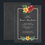 Vintage Faire-part de mariage floral Chalkboard<br><div class="desc">Une invitation romantique à la fête de mariage Chalkboard. Idéal pour une réception uniquement ou une fête après le mariage. Vous pouvez customiser ou supprimer des champs de texte. Il est également possible de modifier des polices ou de faire glisser des textes. Pour toutes les options,  choisissez "customiser".</div>