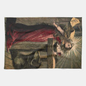 Vintage Fairy Godmoeder Theedoek (Horizontaal)