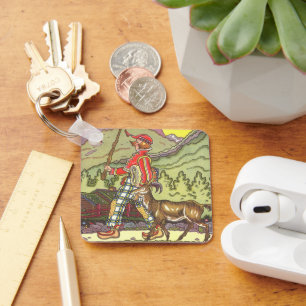 Vintage Fairy Tale, Boy and the North Wind, Hauman Sleutelhanger