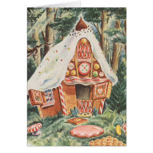 Vintage Fairy Tale, Hansel en Gretel Snoep House