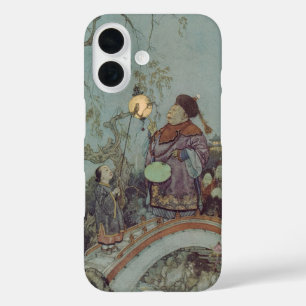 Vintage Fairy Tale, Nightingale, van Edmund Dulac iPhone 16 Hoesje