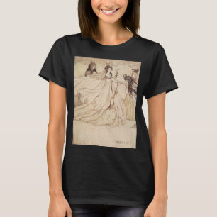 Vintage Fairy Tales, Cinderella by Arthur Rackham T-shirt