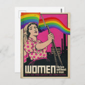 Vintage Faites-Le Pour Votre Carte Postale Soeurs (Devant / Derrière)