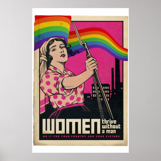 Vintage Faites-Le Pour Votre Poster Soeurs (Devant)