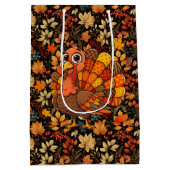 Vintage Fall  Medium Cadeauzakje (Achterkant)