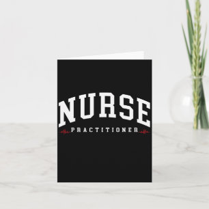 Vintage Family Nurse Practitioner NP Verpleegsters Kaart