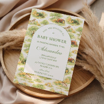 Vintage Farm Tractor Countryside Baby Shower