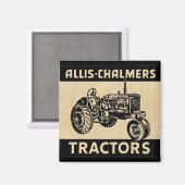 Vintage Farm Tractor Magneet (Voorkant / Achterkant)