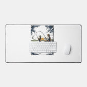 Vintage Father and Child Fishing Engraving Shirt D (Clavier et souris)