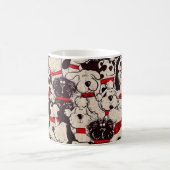 Vintage Feline Fabric Mug (Centre)