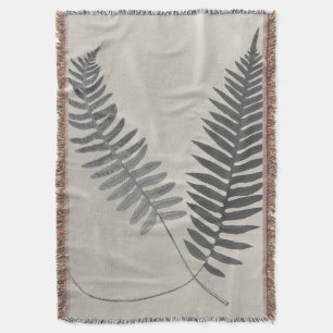Vintage Ferns Deken