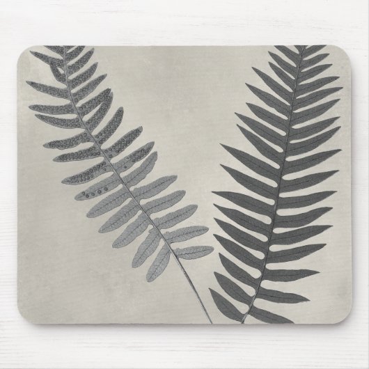 Vintage Ferns Muismat (Voorkant)