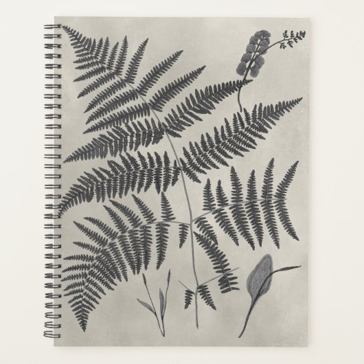 Vintage Ferns Planner (Voorkant)