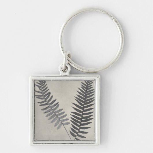 Vintage Ferns Sleutelhanger (Voorkant)
