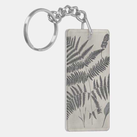 Vintage Ferns Sleutelhanger (Voorkant Links)