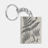 Vintage Ferns Sleutelhanger (Voorkant Links)