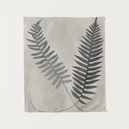 Vintage Ferns Wandkleed (Voorkant)