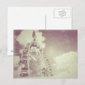 Vintage Ferris Wheel - Carte postale (Devant / Derrière)