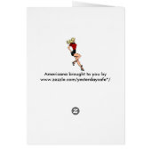 Vintage fille glamour à côté, Blond Blombshell (Dos)