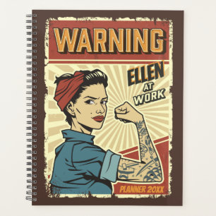 Vintage fille puissance femmes fortes