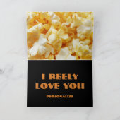 Vintage film grappig romantische kaart (Binnen)