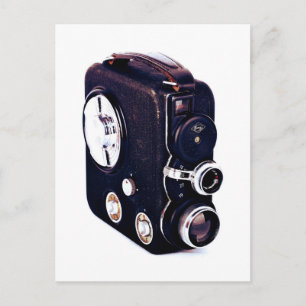 Vintage Filmcamera Retro Briefkaart