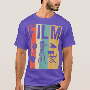 Vintage Filmfilm Shirt Retro Movie Maker T-shirt