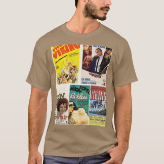 Vintage Films Beeldmontage 15 retro T-shirt