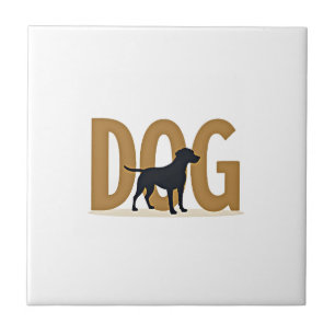 Vintage Fitness Lifestyle Husky Workout Hond Carto Tegeltje