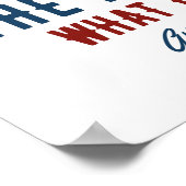 Vintage fitnessbeweging Poster (Hoek)