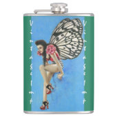 Vintage Flacon Enveloppé Rockabilly Imp (Devant)