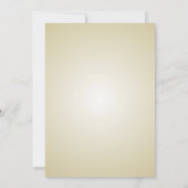 VINTAGE FLAKES DE NEIGE WREATH VACANCES INVITATION (Dos)