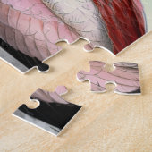 Vintage Flamingo Legpuzzel (Zijkant)