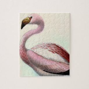Vintage Flamingo Legpuzzel