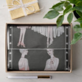 Vintage Flapper Mode Tissuepapier (Geschenk)