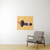 Vintage Flapperdansen Wandkleed (In Situ (horizontaal))