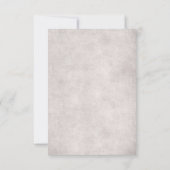 Vintage Fleur de cerise Printemps Mariage RSVP (Dos)