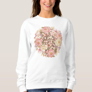Vintage Floral Art for Women’s Sweatshirt 🌸