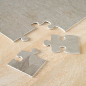 Vintage Floral Beige Legpuzzel (Zijkant)