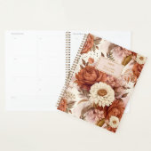 Vintage Floral Blush Mauve crème d'aquarelle (Devant avec enveloppe)