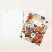 Vintage Floral Blush Sienna Mauve Fleurs (Devant avec enveloppe)